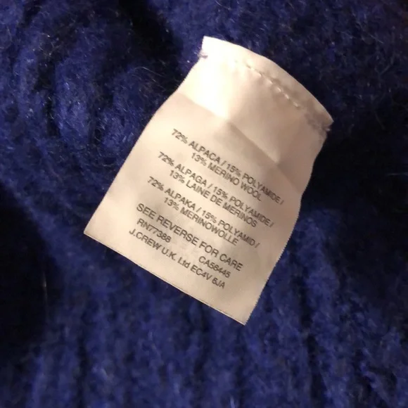 Fair Isle J. Crew Collection Alpaca Knit Sweater - Picture 9 of 11